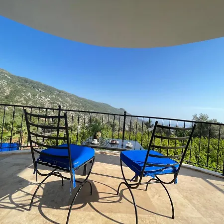 فيلة With Large Pool For 8 People In Kas, Kalkan - Awz 117 *
