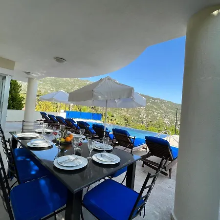 فيلة With Large Pool For 8 People In Kas, Kalkan - Awz 117 كاس