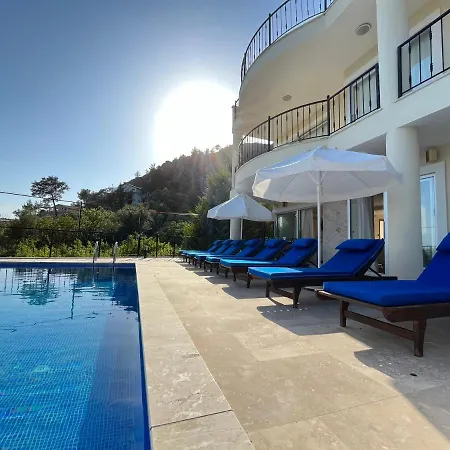 فيلة With Large Pool For 8 People In Kas, Kalkan - Awz 117 كاس