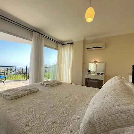 فيلة With Large Pool For 8 People In Kas, Kalkan - Awz 117 كاس